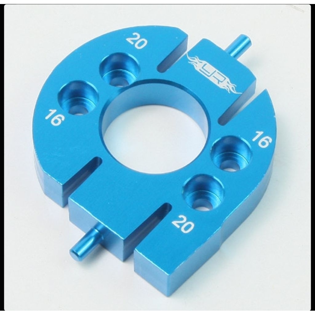 Yeah Racing - Aluminum Motor Mount (BU) for Tamiya CC-01    (#CC01-013BU) 
