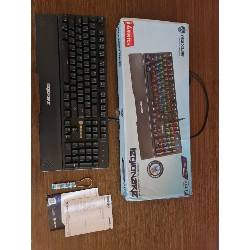 keyboard REXUS LEGIONARE