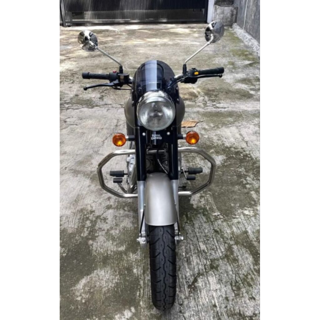 engine guard royal Enfield classic 350 reborn
