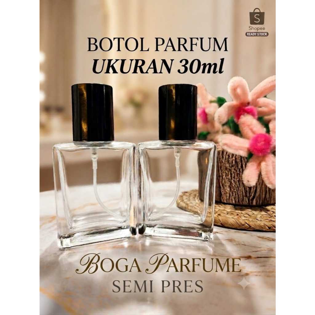 Botol Parfume Kaca 30ml -Boga Parfume