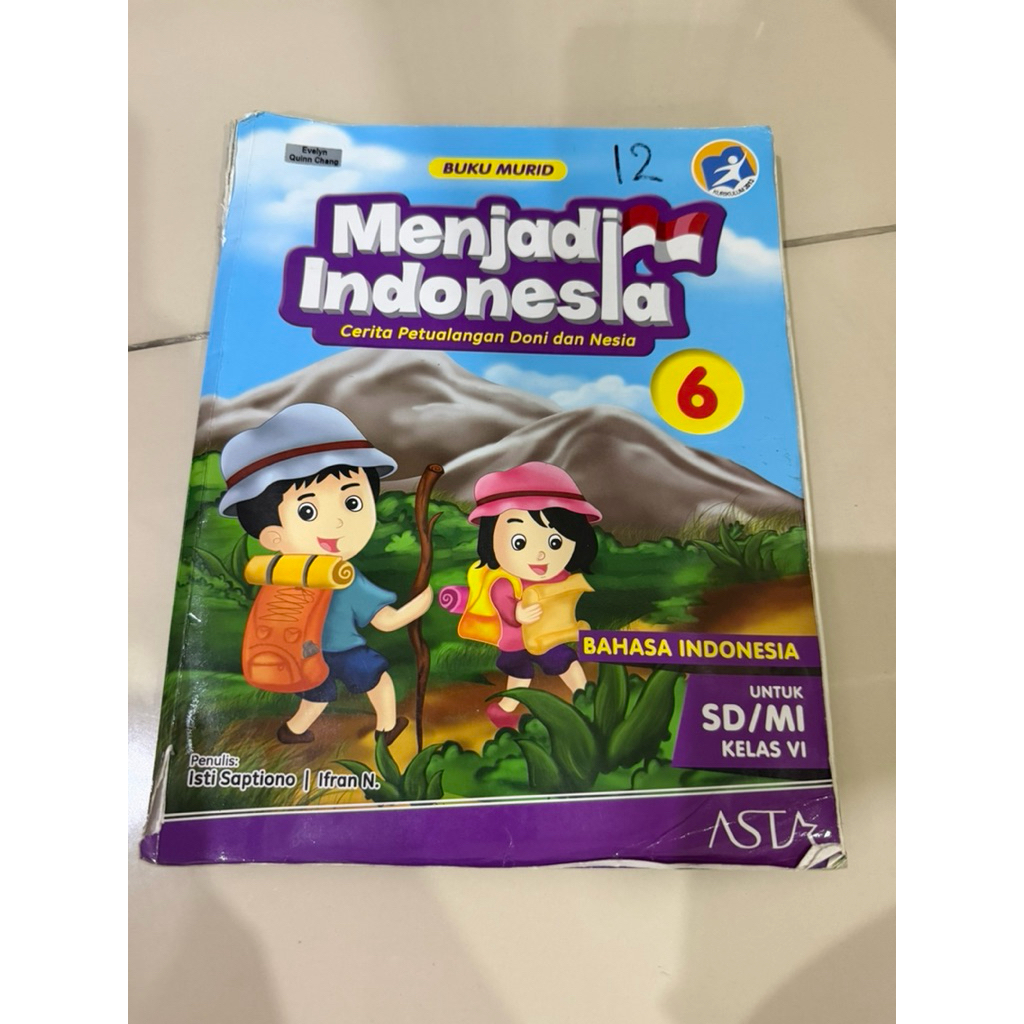 Buku Menjadi Indonesia Kelas 6