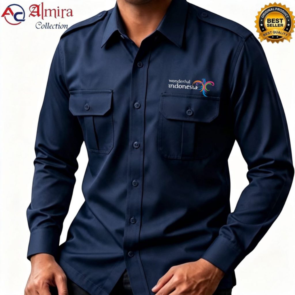 kemeja wonderful Indonesia BAJU WONDERFUL