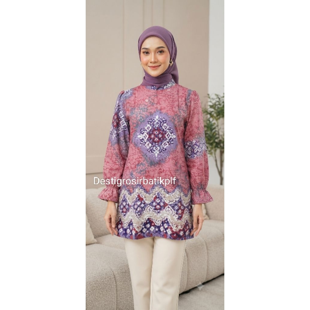 tunik jumputan dolby