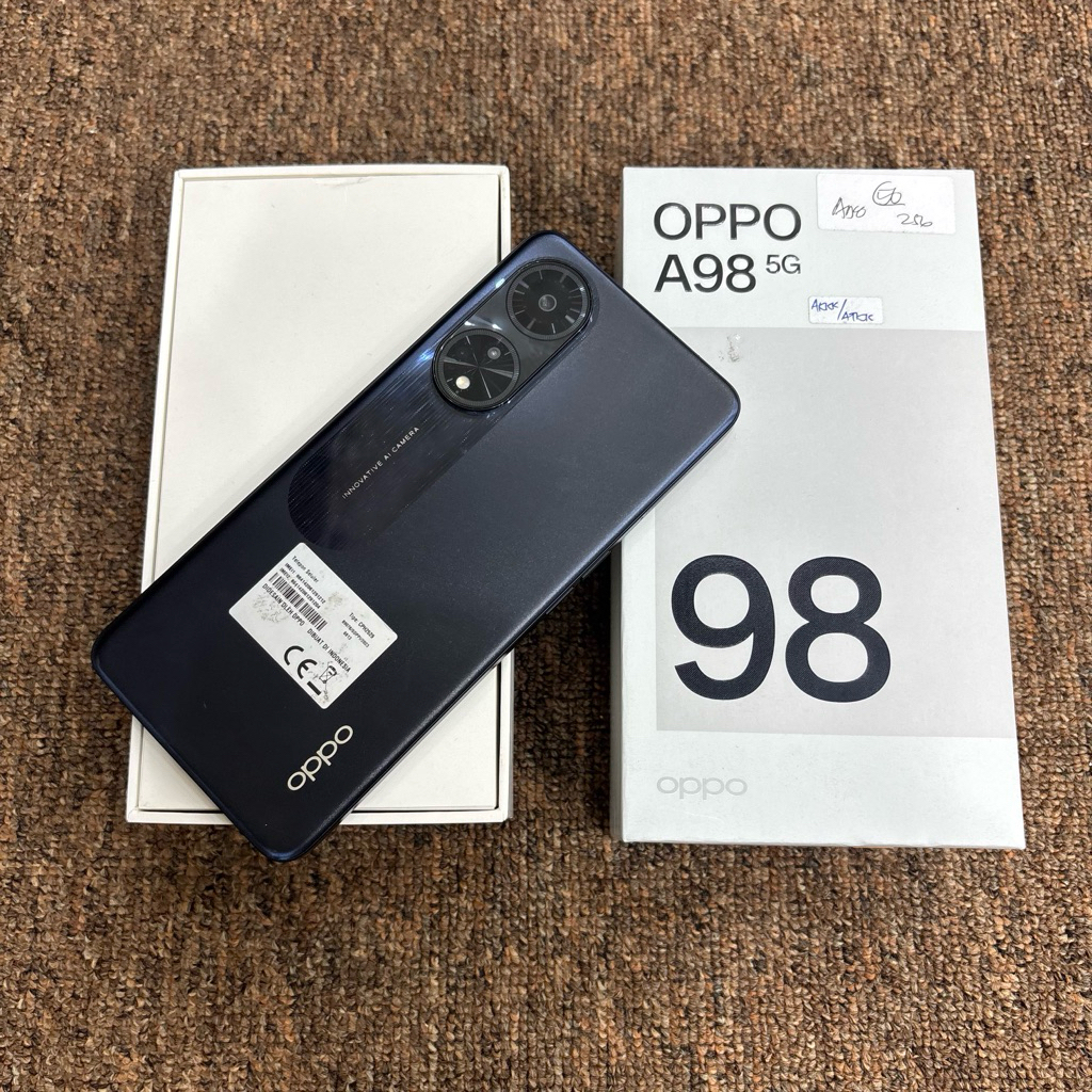oppo A98 (5g) 8/256gb second resmi original