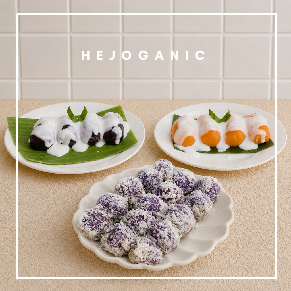 Menu Jajanan Tradisional Tanpa Terigu Klepon Ubi Ungu & Timus Ubi
