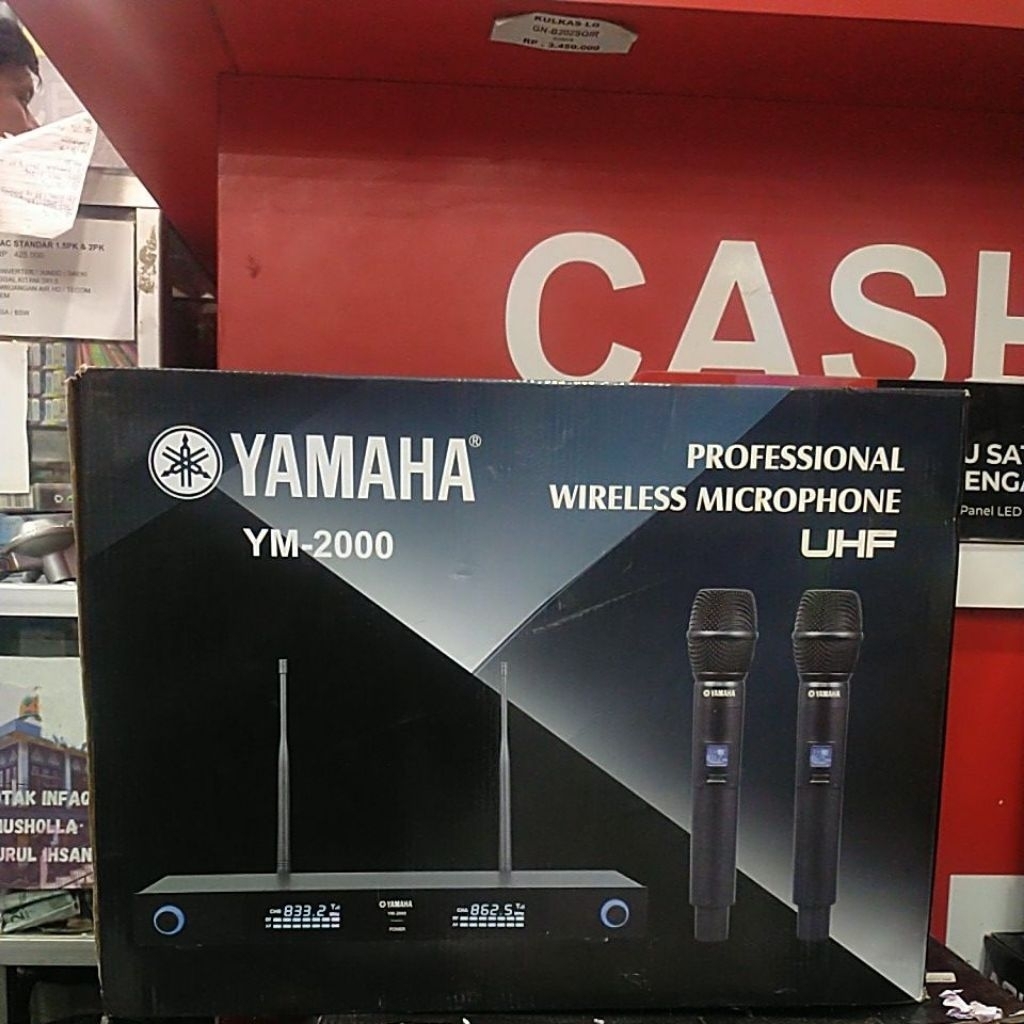 MIC WIRELESS YAMAHA YM-2000