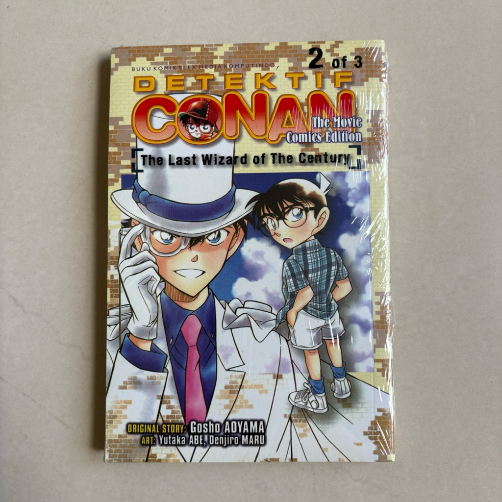 Komik ORI | The Last Wizard of the Century Vol 2 | Detektif Conan ~ The Movie Comics Edition