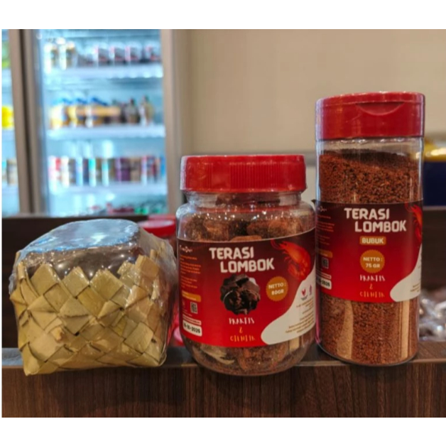 Terasi Bubuk, Terasi Dadu, Terasi Bakar, Terasi Lombok 150 G