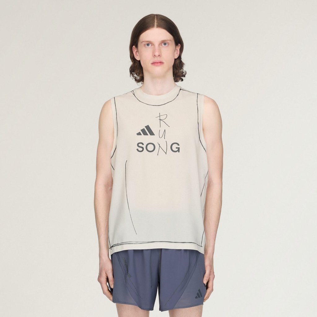ADIDAS RUNNING TANK X SONG FOR THE MUTE "WHITE"  KT0775