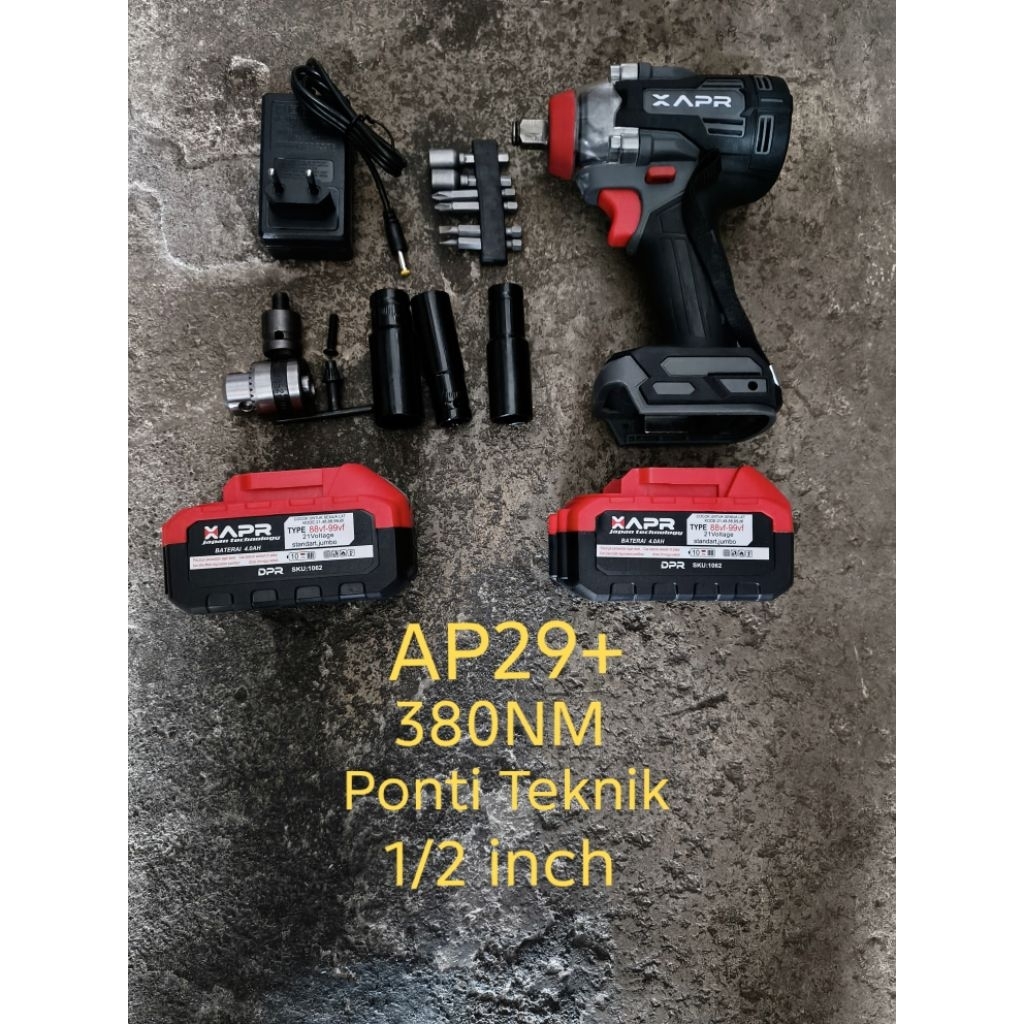 Bor impact/impek/buka baut APR 29+ 380NM