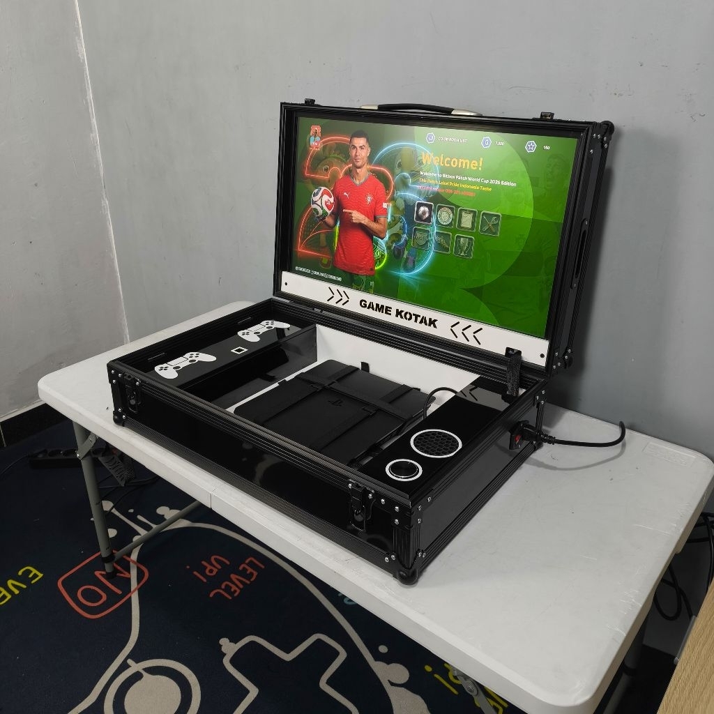 PS Box PlayBox PlayStation PS3/PS4/PS5 layar 27 Inch - Tipe Elite