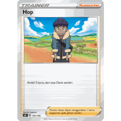 Hop 141/156 V Starter Deck scB - KARTU POKEMON TCG INDONESIA