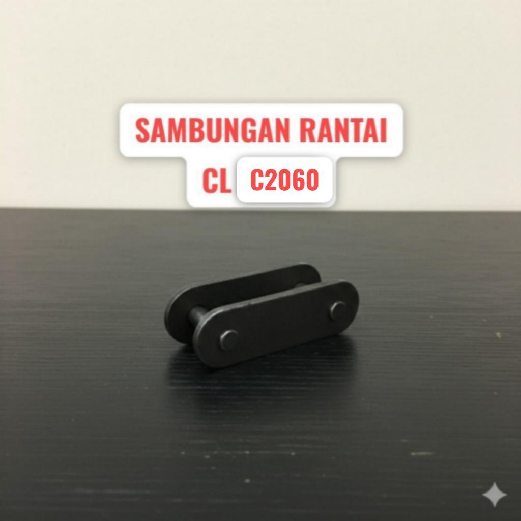 CL C 2060 CONNECTING LINK C2060 DOUBLE PITCH CHAIN SAMBUNGAN RANTAI