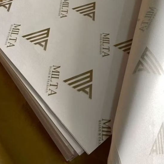 CUSTOM LOGO KERTAS TISU/DOORSLAG PACKING / KERTAS PACKING OLSHOP