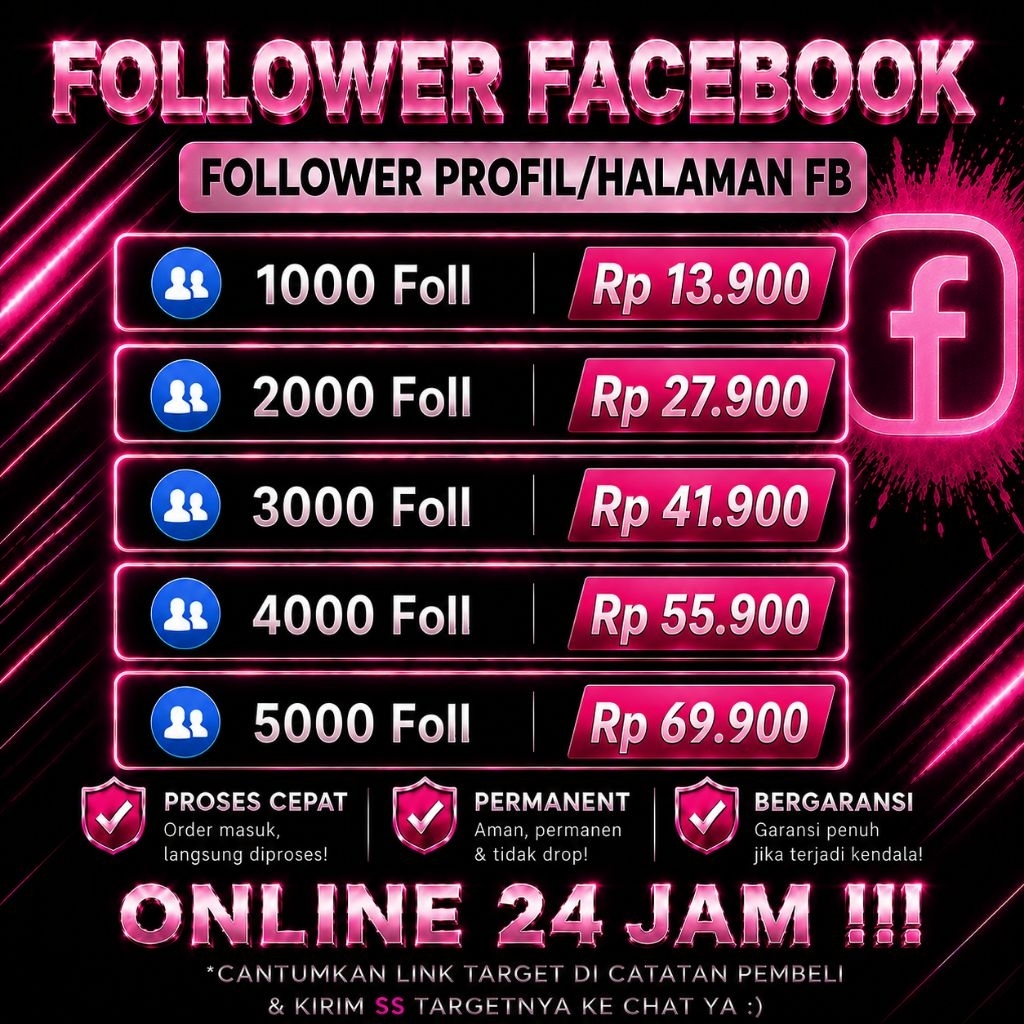 Follower Facebook Halaman Profil Facebook