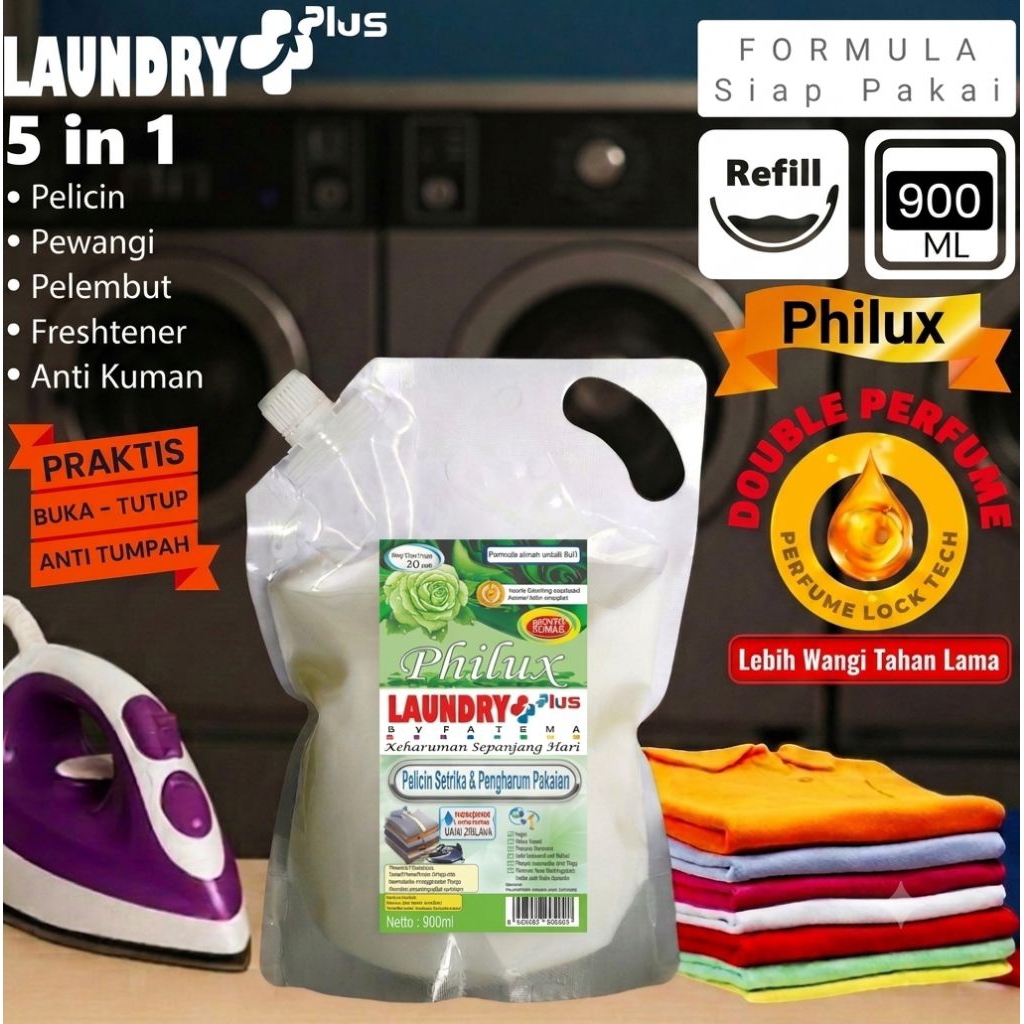 pewangi laundry garansi wangi Refill pouch mawar merah stronger  mawar super laundry mawar super lou
