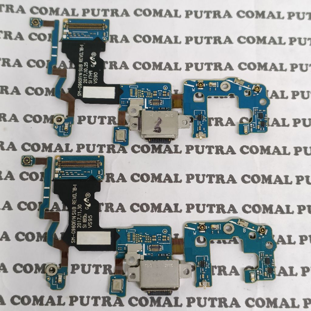 SAMSUNG GALAXY S9 SM-G960F FLEXIBLE FLEXIBEL FLEKSIBEL PCB KONEKTOR CONEKTOR MIC MIK PORT USB CAS CH