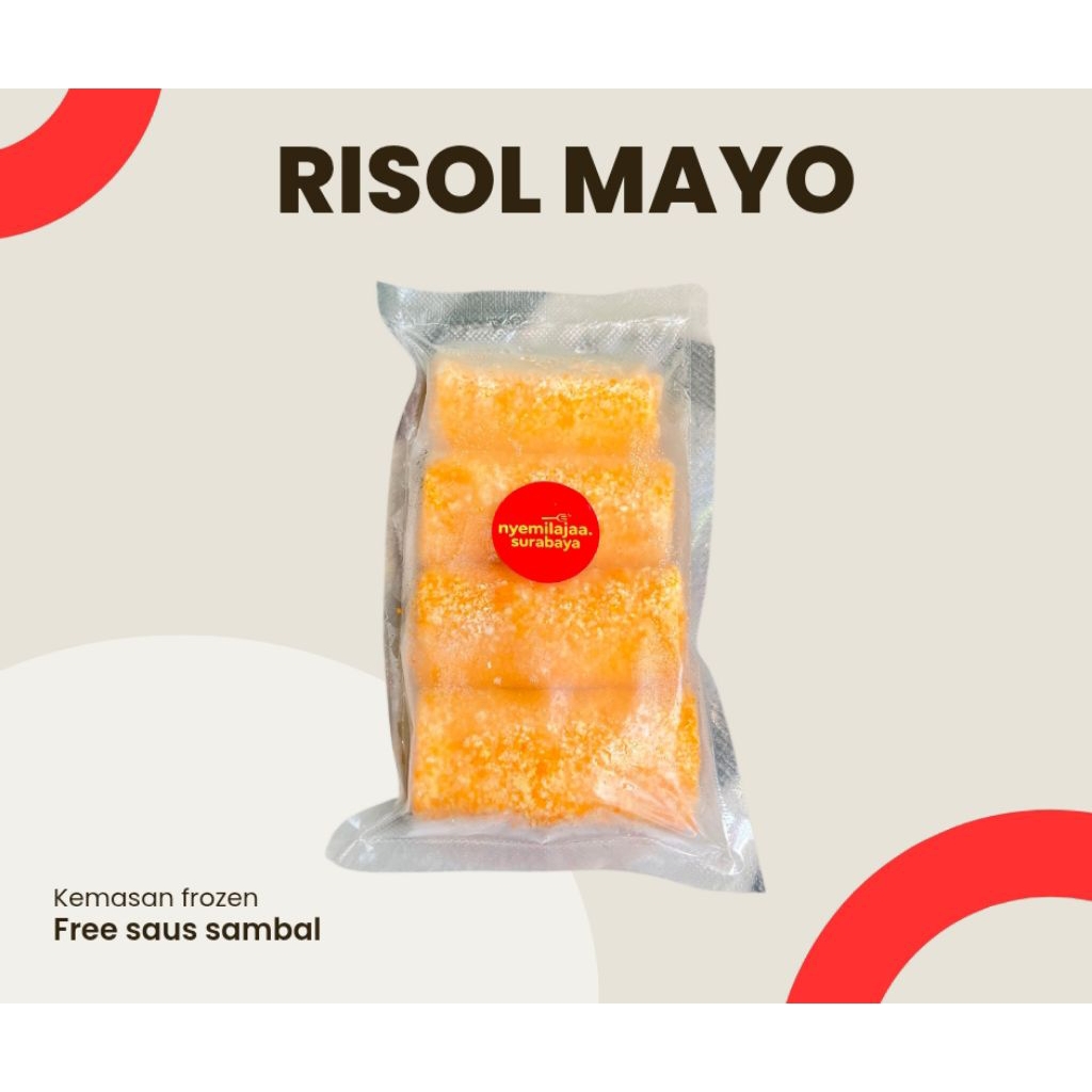 Risol isi mayo beef cheese - risoles mayo beef - risol smooke beef - risol isi