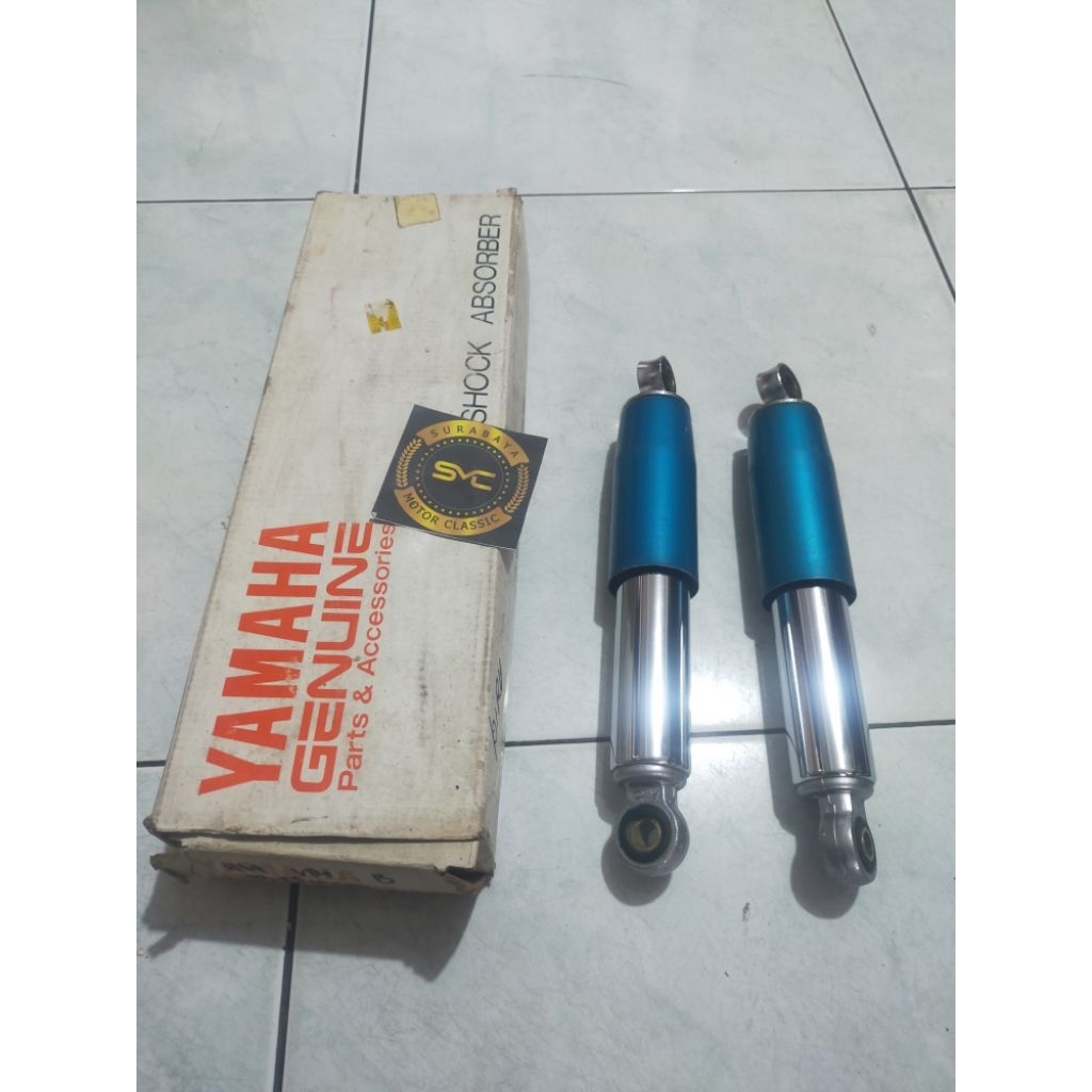 shockbreaker skok belakang v80 v75 biru original baru YGP