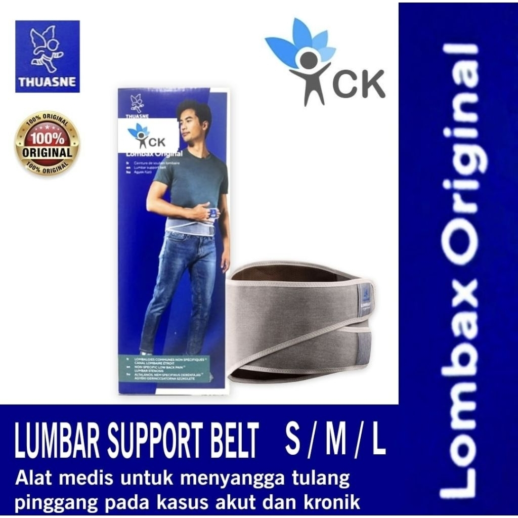THUASNE - Lombax Original / Lombax GREY - Korset / Sabuk Penyangga pinggang HNP LBP