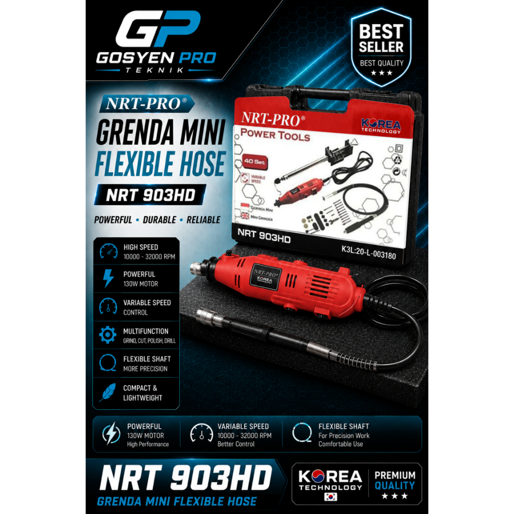 GRENDA MINI / MINI GRENDA FLEXIBLE HOSE 903 HD NRT PRO