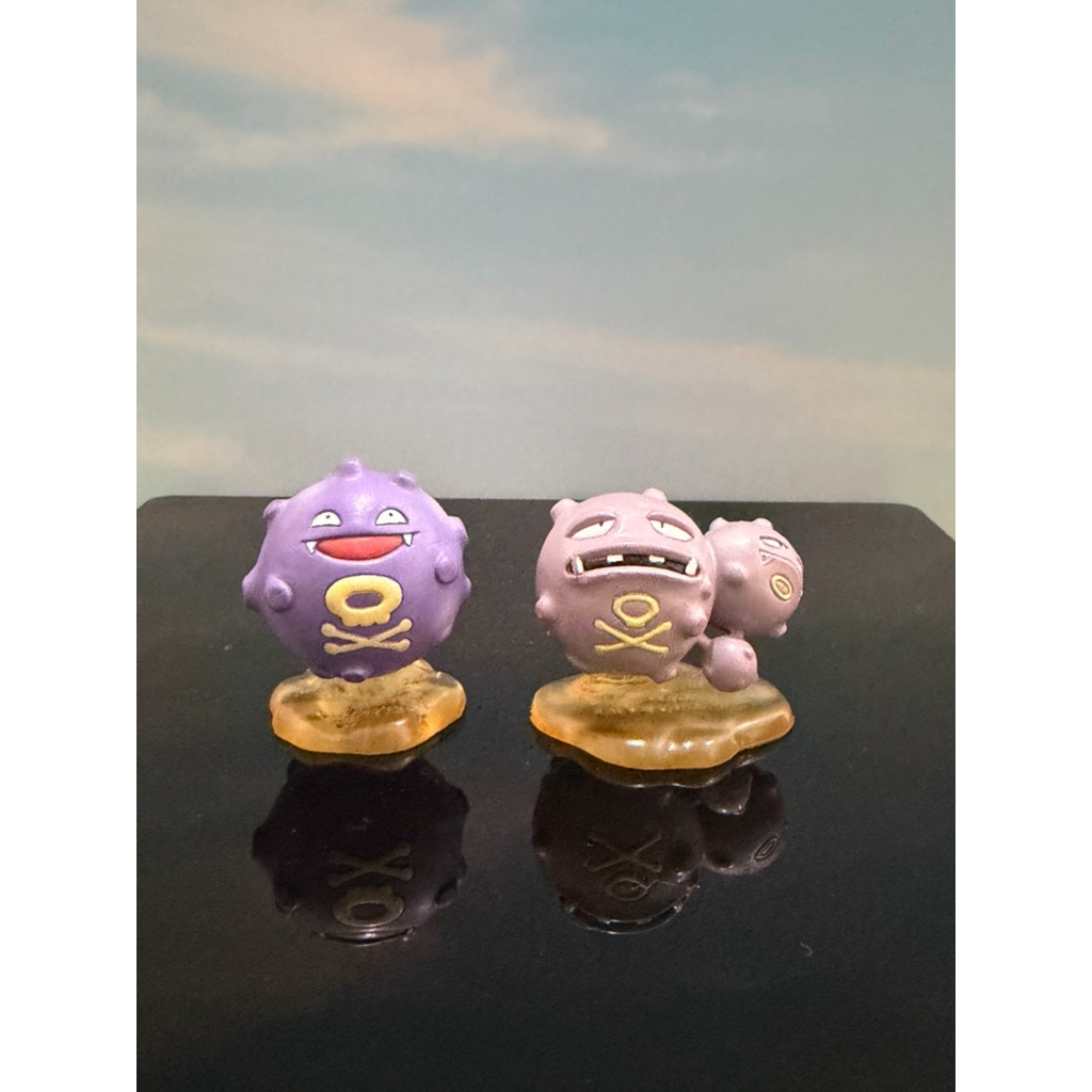 Figure Pokemon Takara Tomy Koffing Weezing per Set