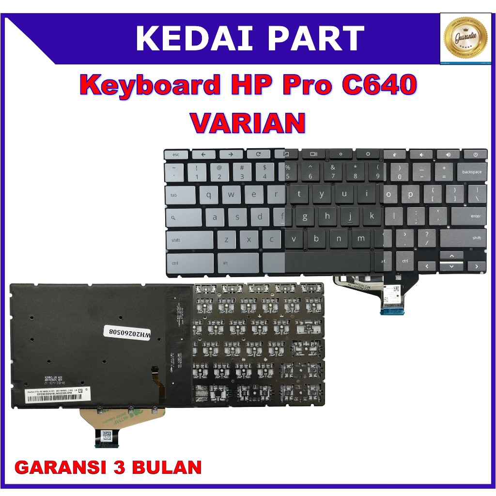 Keyboard HP Pro C640 Chromebook Chromebook Pro C645 M03661-001 HPM19M8 Backlight