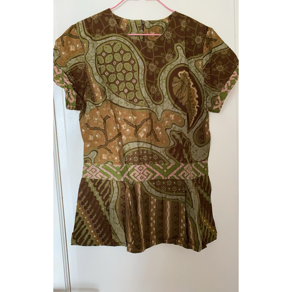preloved atasan batik tulis