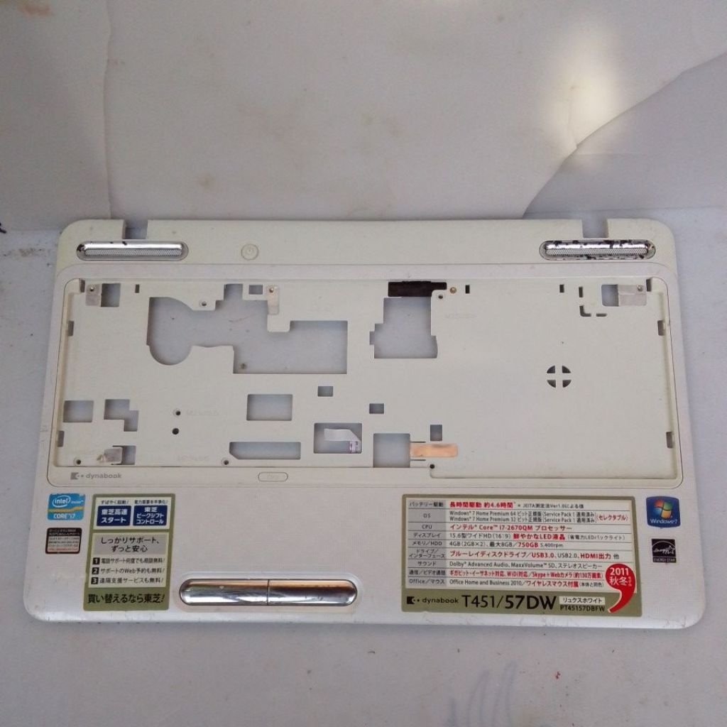 Casing keyboard Laptop Toshiba  Dynabook t451/57DW