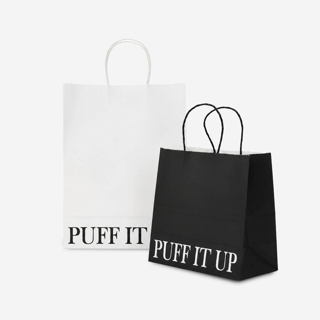 PUFF IT UP – Additional Paper Bag / Tas Belanja