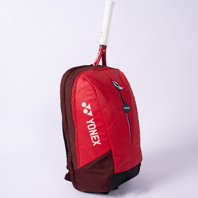Tas Tenis Yonex Team Backpack Ruby Red Tennis Bag BNWT ORIGINAL
