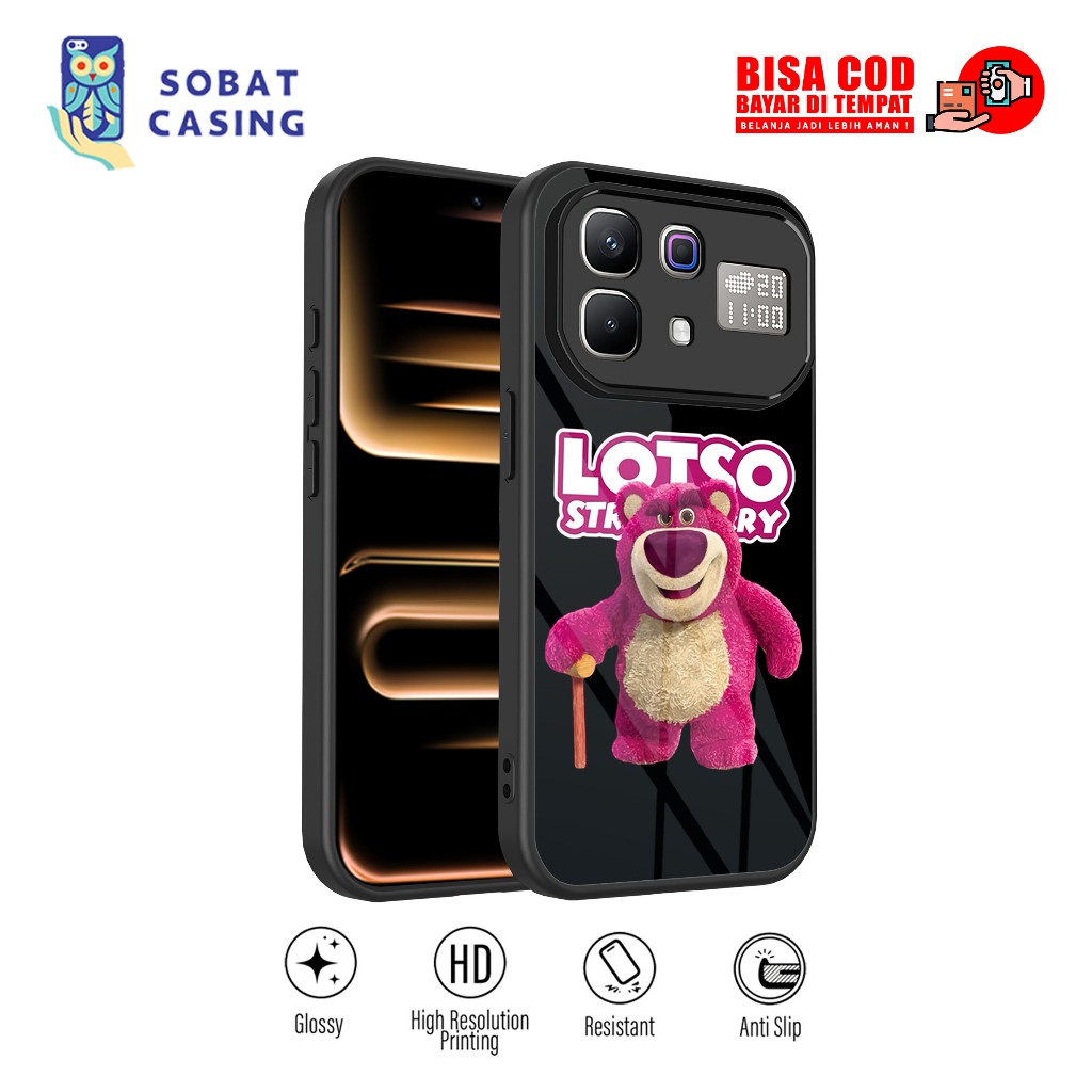 Casing Kilau Softcase INFINIX NOTE 60 PRO | NOTE EDGE Case Glossy Sublime [SL10 Lotso]