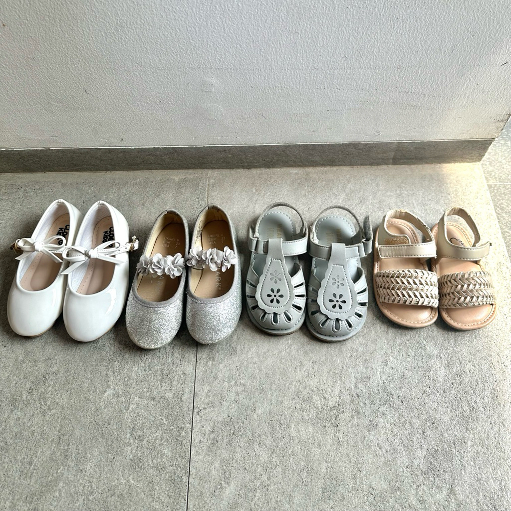 (preloved) sepatu anak flat shoes sandal / kiyo / cloev kids / primark / wearluca