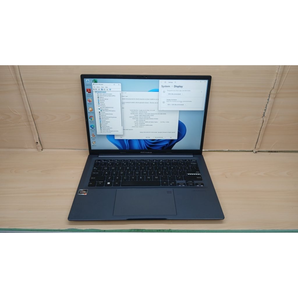 ASUS VIVOBOOK M1403QA AMD RYZEN 7 5800H RAM 8GB SSD 512GB