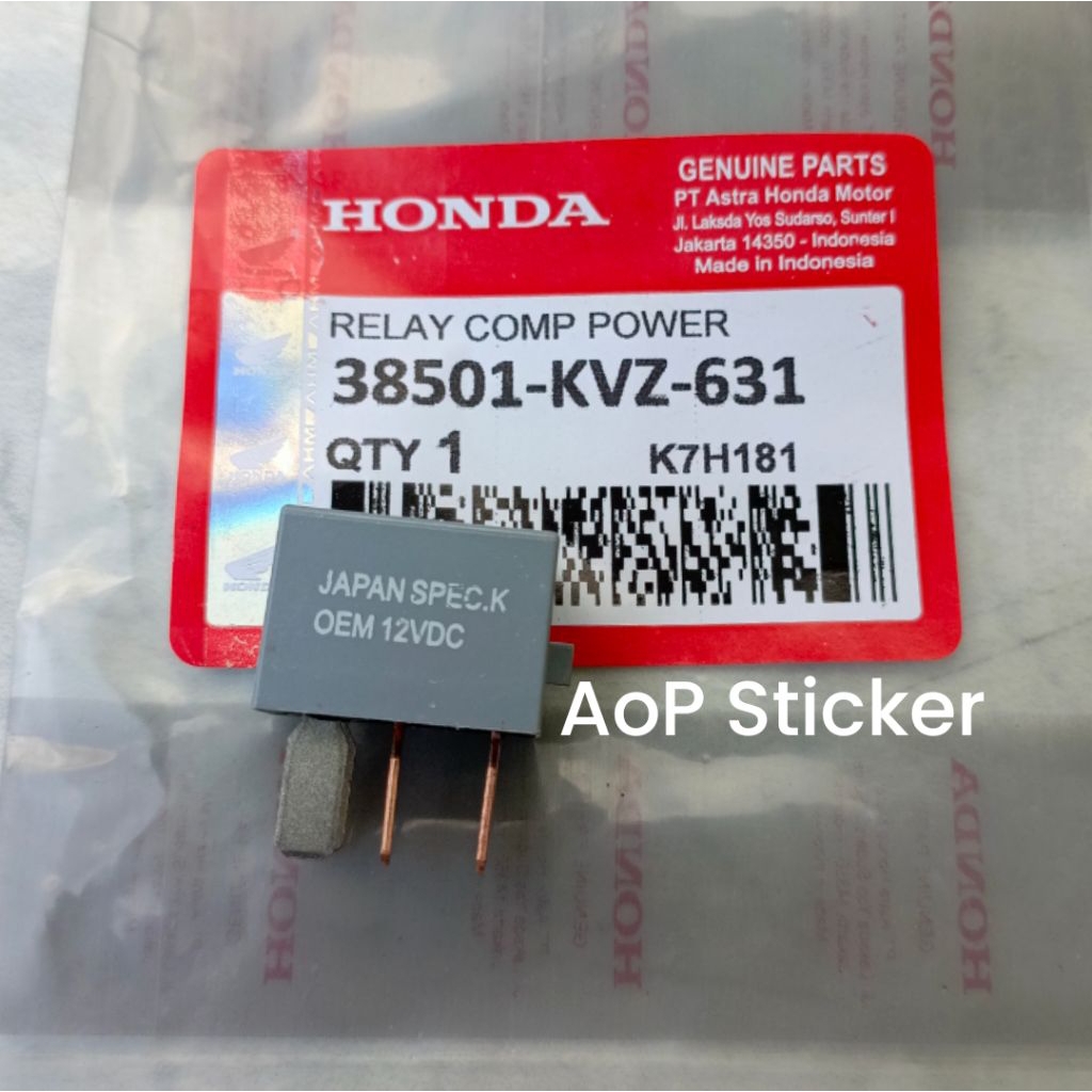 Relay Kaki 4 Motor Honda Beat fi Scoopy Fi KVZ / Relay Stater Starter Kaki 4 Beat fi Scoopy Fi KVZ