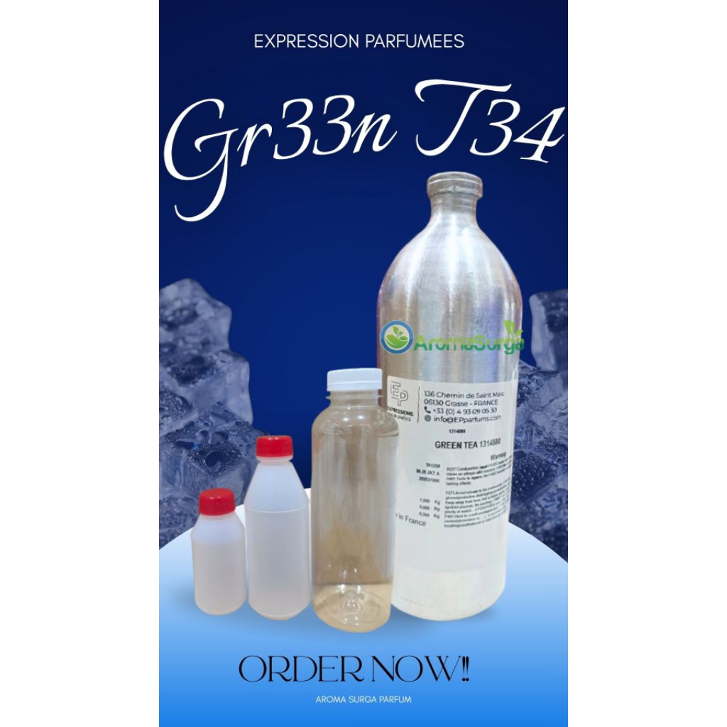 Green Tea Expression (EP) | Bibit Parfum Green Tea | Aroma Surga Parfum