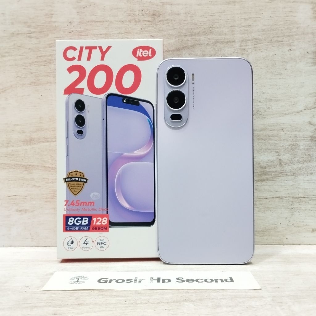 ITEL CITY 200 4/128GB HP SECOND FULLSET
