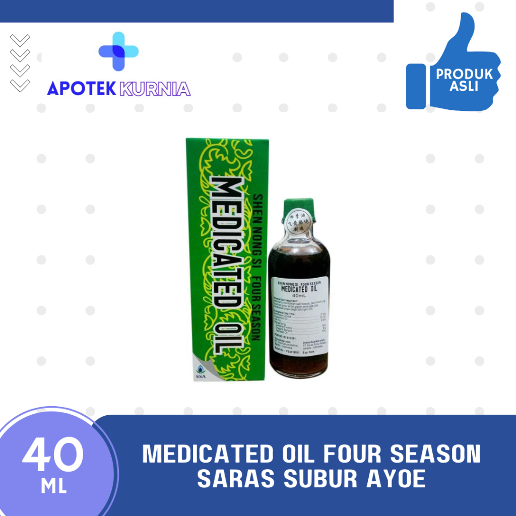 MEDICATED OIL 40 ML / MEDICATED OIL 40ML ORIGINAL