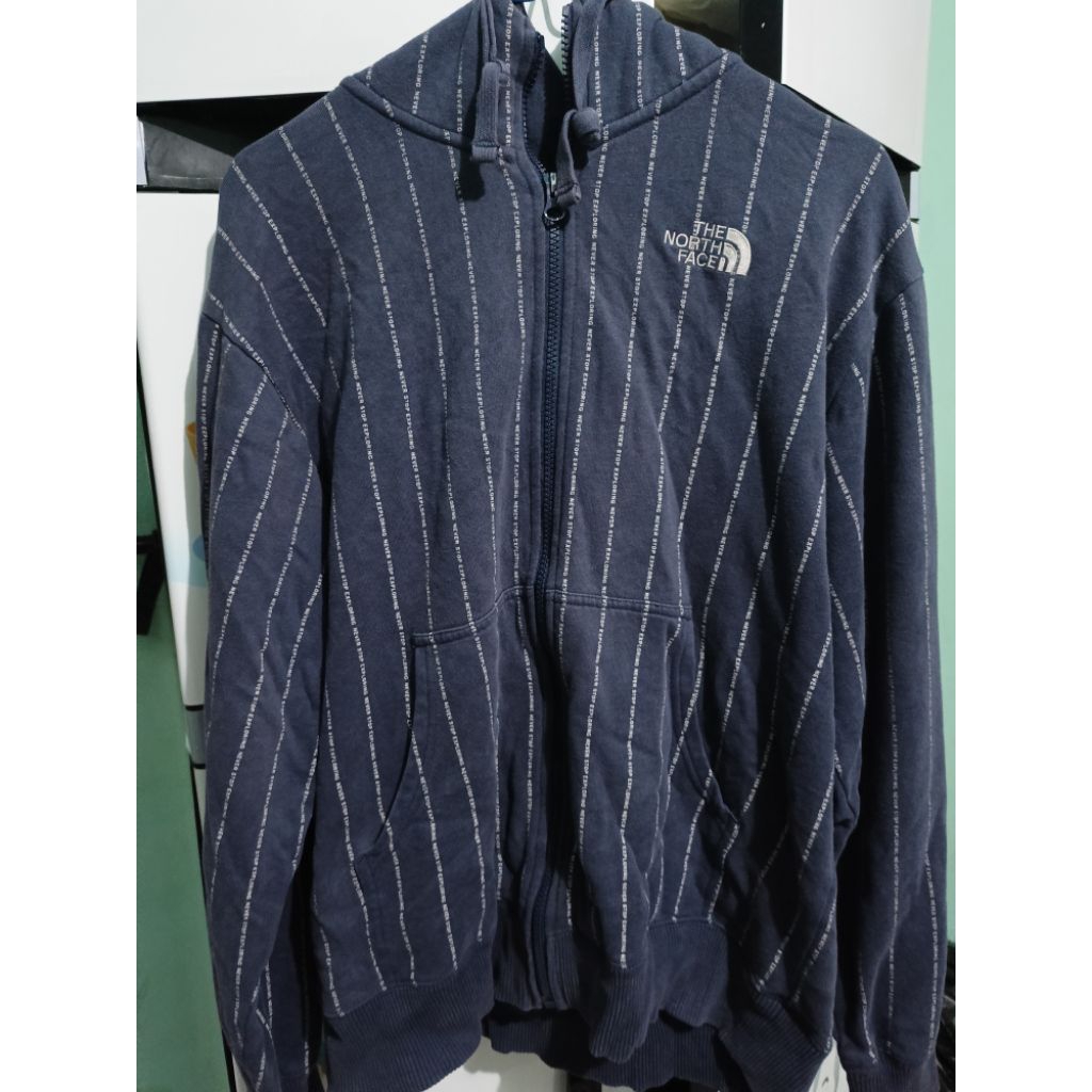 TNF/HoodieZipper/aop/Navy