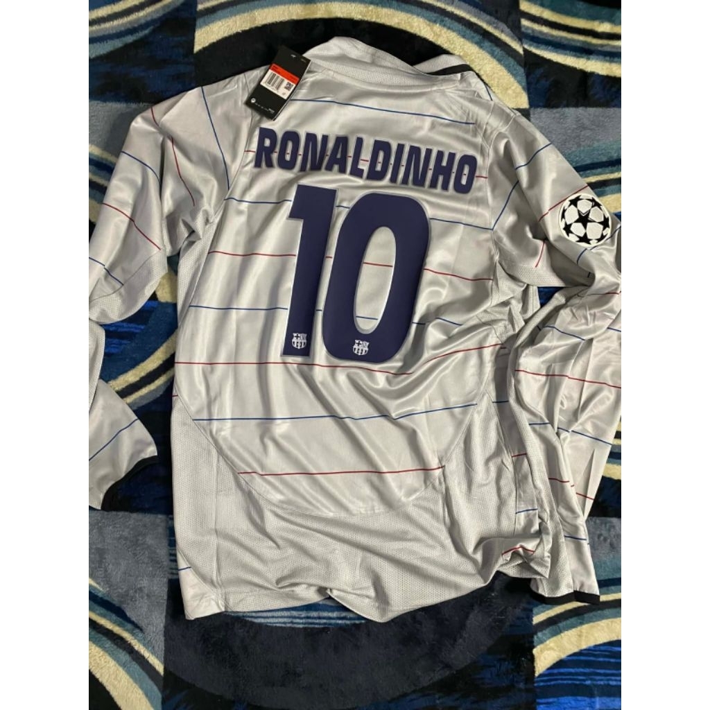 Jersey Barcelona away th 2003 Ronaldinho