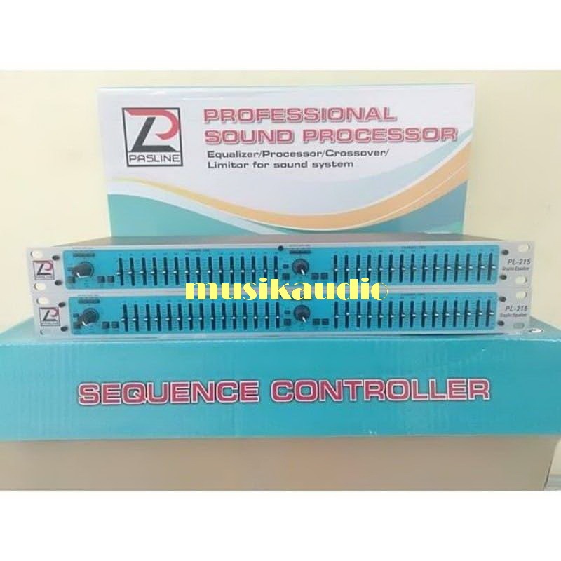 Equalizer Pasline PL 215 / Pasline PL-215 / EQ PL215 Original