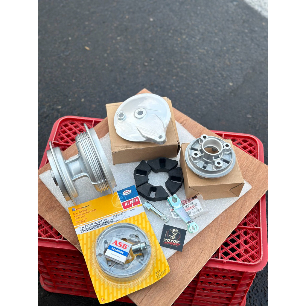 Tromol TS100 Import grade A siap pakai ruji Tromol belakang ts 100 day non merk set siap pasang Trom