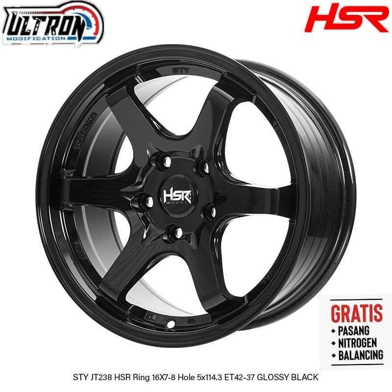 Velg Racing Te37 Ring 16 Hsr Kailolo Buat Mobil Xpander Oddysey Innova Rush Ertiga