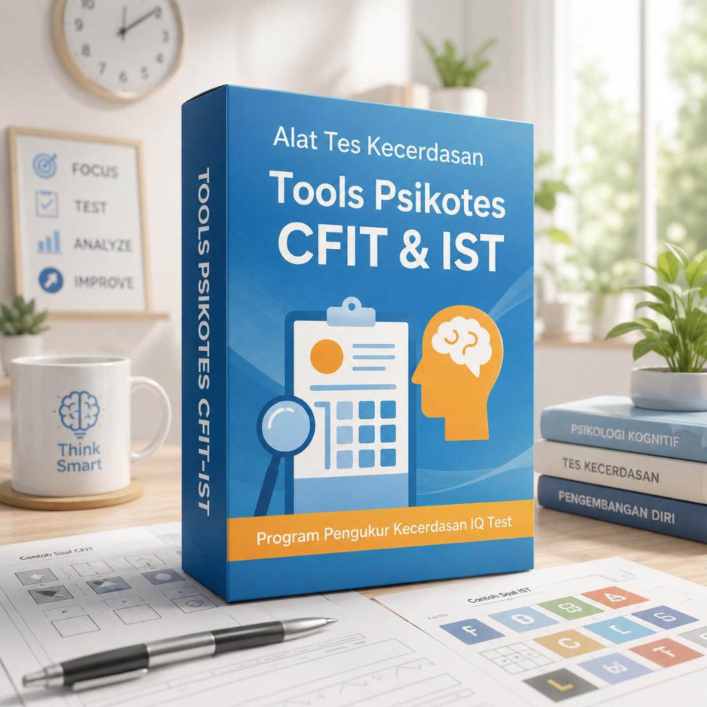 TOOLS PSIKOTES: Alat Tes Psikologi CFIT & IST - Program Pengukur Kecerdasan IQ Test Kecerdasan