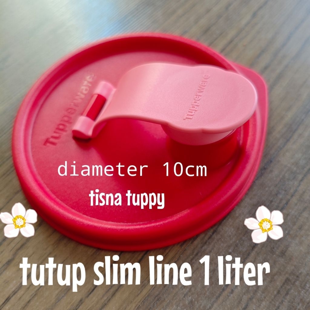 tutup slim line 1 liter tutup KHUSUS SLIM LINE SAJA UKURAN 1 liter