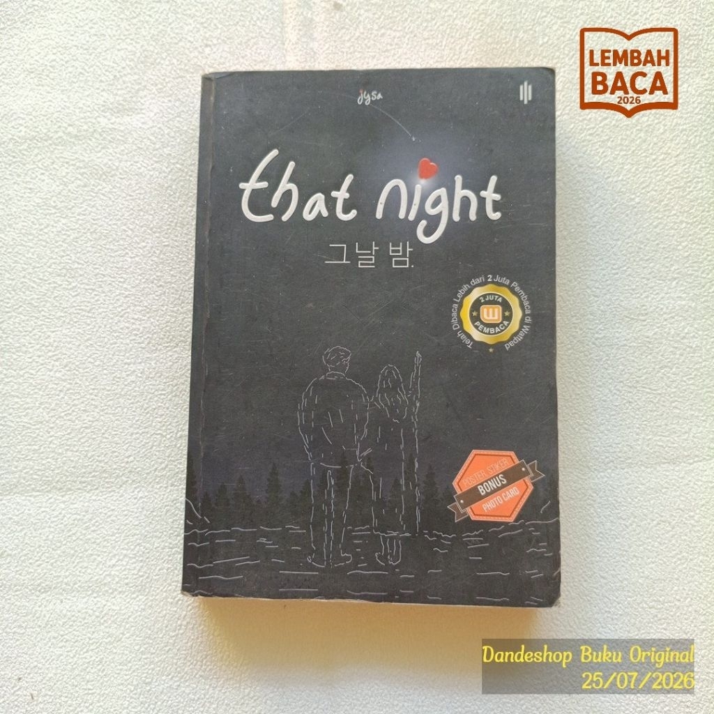 That Night by Jysa - Novel Bekas Preloved
