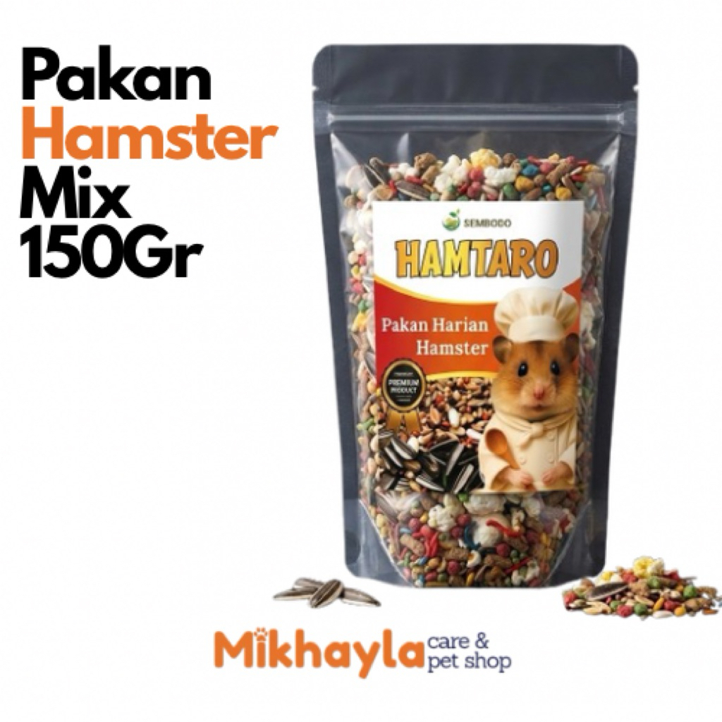 Makanan Hamster Hamtaro 150Gr Pakan Hamster