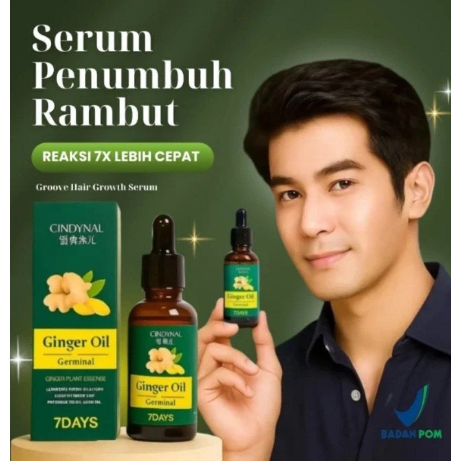 CINDYNAL GINGER GERMINAL OIL / GROOVE HAIR GROWTH SERUM Xs