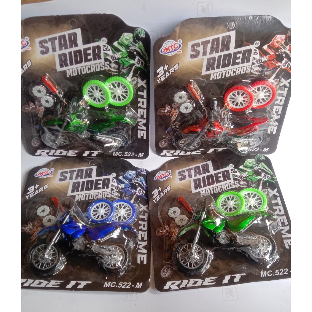 mainan anak motor cross/miniatur motor cross murah/mainan anak motor trail