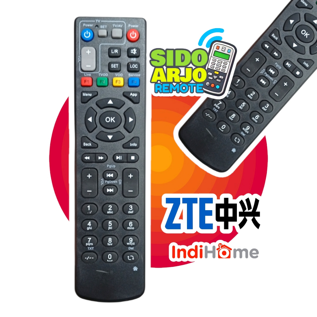 REMOT ZTE SET TOP BOX INDIHOME